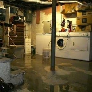 a basement flood